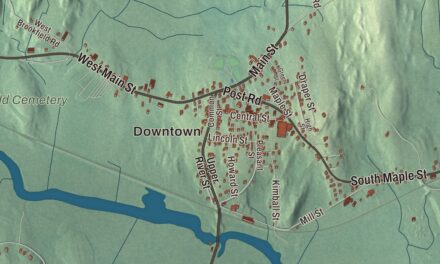 Map of Brookfield, Massachusetts in 2026