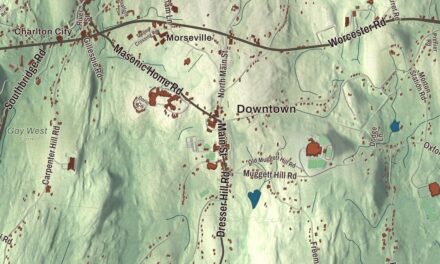 Map of Charlton, Massachusetts in 2026