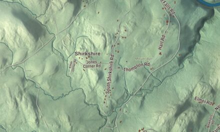 Map of Conway, Massachusetts in 2026