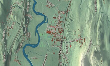 Map of Deerfield, Massachusetts in 2026