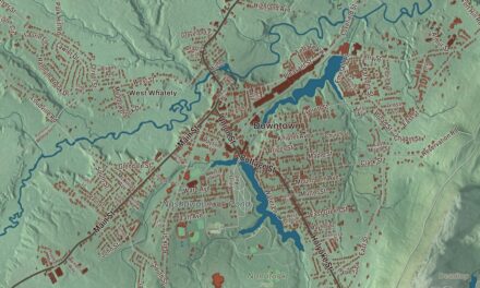 Map of Easthampton, Massachusetts in 2026