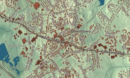 Map of Franklin, Massachusetts in 2026