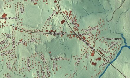 Map of Hanover, Massachusetts in 2026