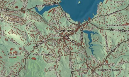 Map of Hingham, Massachusetts in 2026