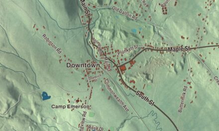 Map of Hinsdale, Massachusetts in 2026