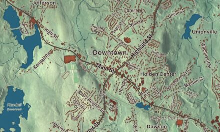 Map of Holden, Massachusetts in 2026