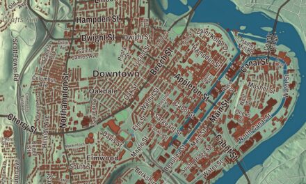 Map of Holyoke, Massachusetts in 2026