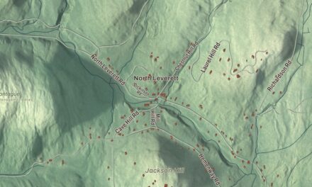 Map of Leverett, Massachusetts in 2026