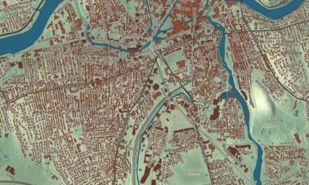 Map of Lowell, Massachusetts in 2026