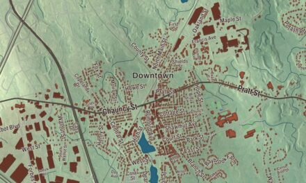 Map of Mansfield, Massachusetts in 2026