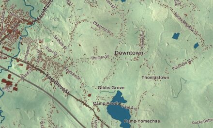 Map of Middleborough, Massachusetts in 2026