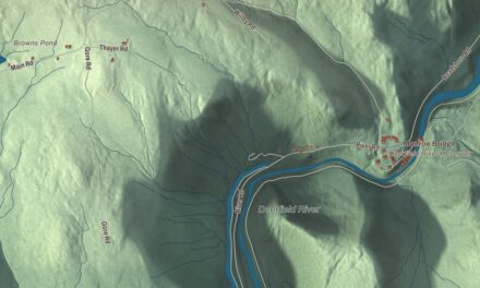 Map of Monroe, Massachusetts in 2026