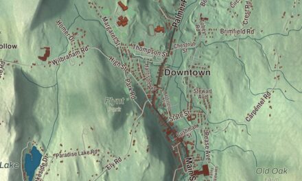 Map of Monson, Massachusetts in 2026