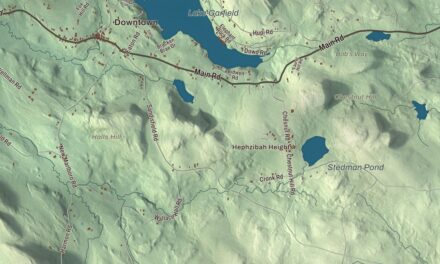 Map of Monterey, Massachusetts in 2026