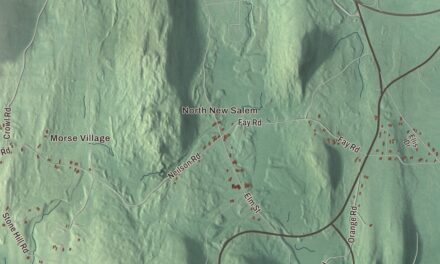 Map of New Salem, Massachusetts in 2026