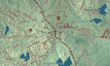 Map of Norfolk, Massachusetts in 2026