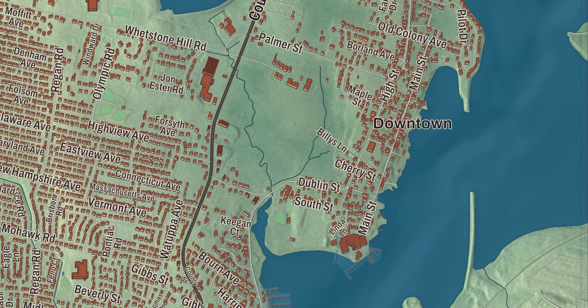 Map of Somerset, Massachusetts in 2026