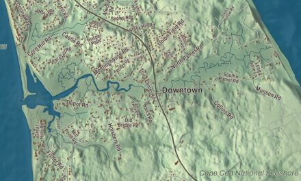 Map of Truro, Massachusetts, Drawn Like an Old Atlas