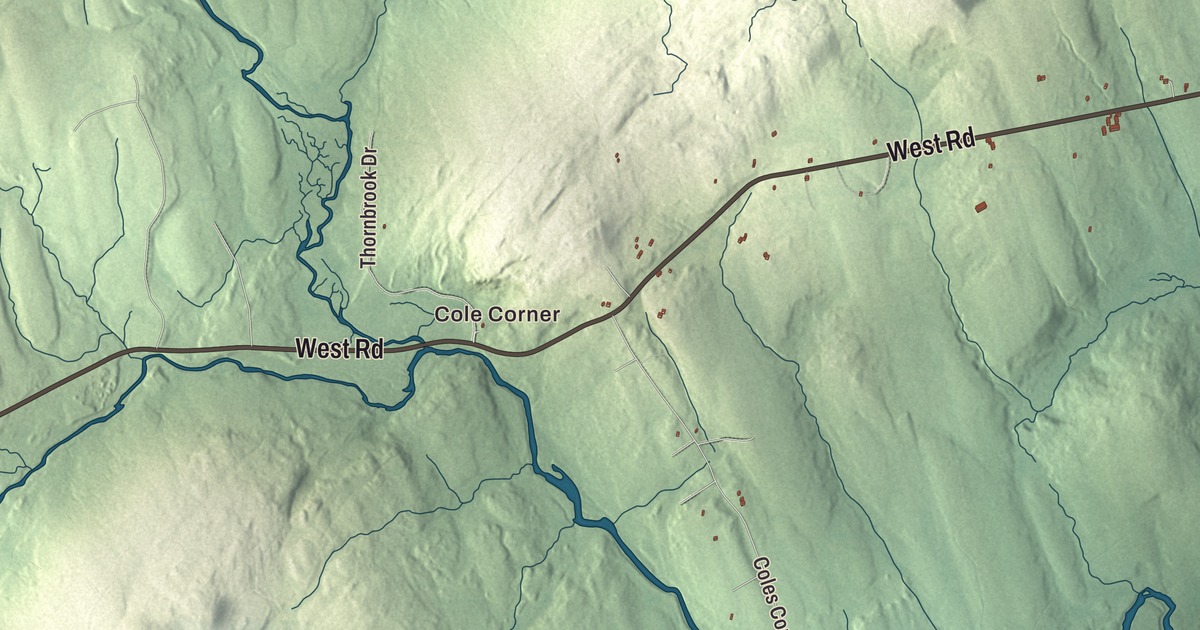 Map of Abbot, Maine in 2026