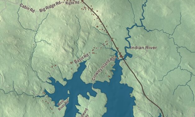 Map of Addison, Maine in 2026
