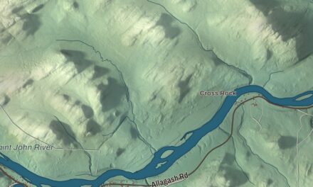 Map of Allagash, Maine in 2026