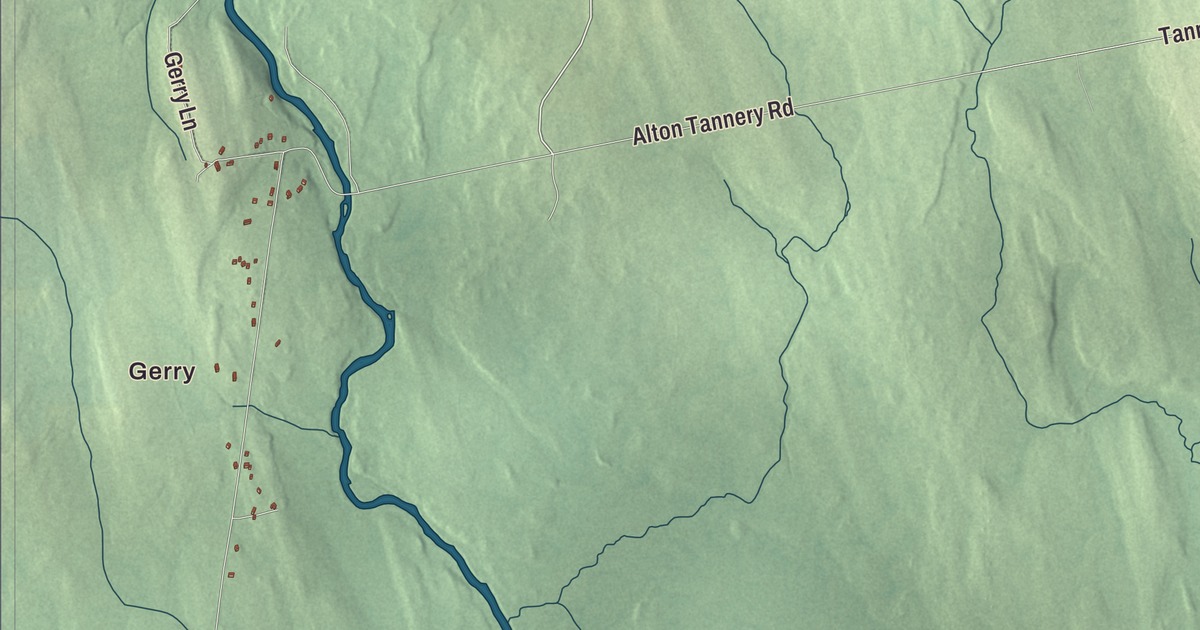 Map of Alton, Maine in 2026