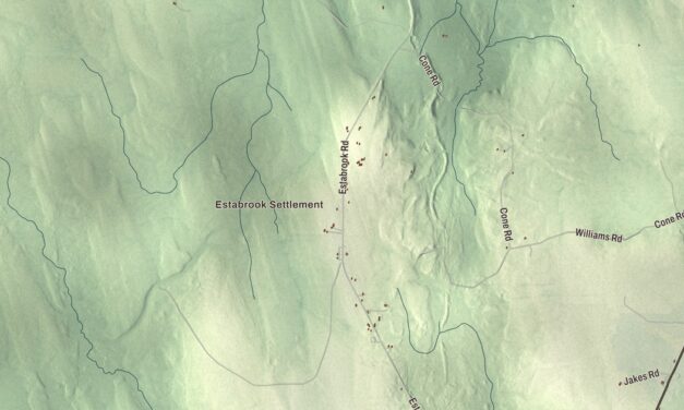 Map of Amity, Maine in 2026