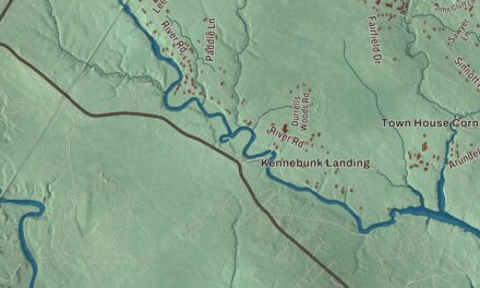 Map of Arundel, Maine in 2026