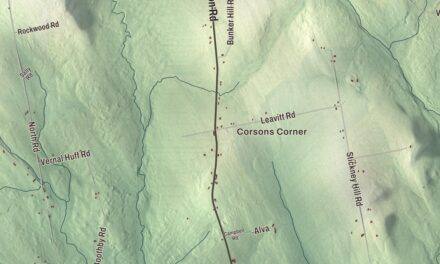 Map of Athens, Maine in 2026