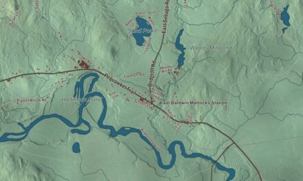 Map of Baldwin, Maine in 2026