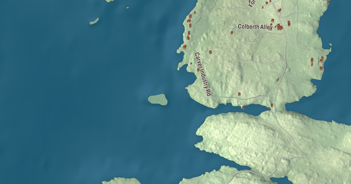 Map of Beals, Maine in 2026