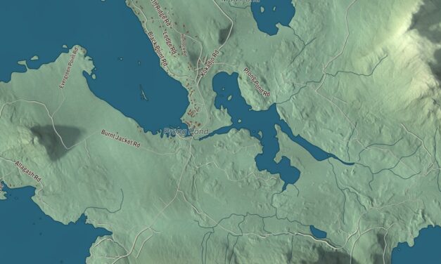 Map of Beaver Cove, Maine in 2026