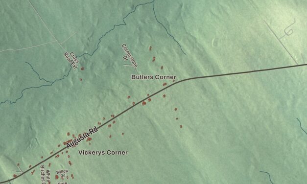 Map of Belmont, Maine in 2026