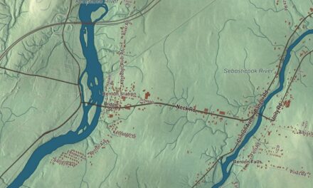 Map of Benton, Maine in 2026