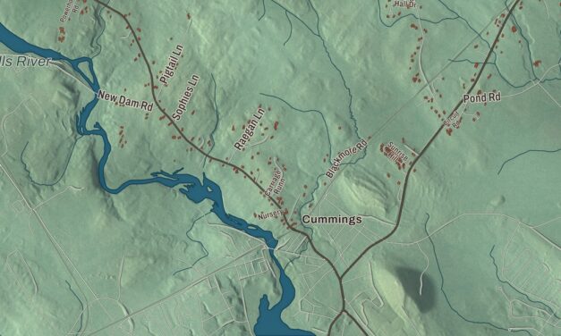 Map of Berwick, Maine in 2026