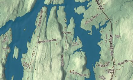 Map of Boothbay, Maine in 2026