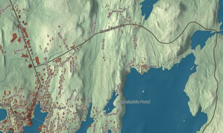 Map of Boothbay Harbor, Maine in 2026
