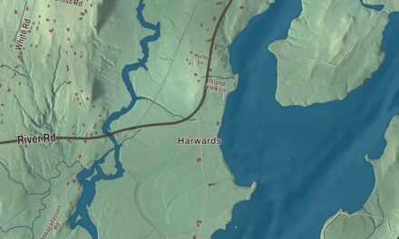 Map of Bowdoinham, Maine in 2026