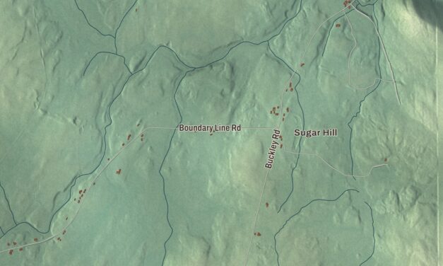 Map of Bridgewater, Maine in 2026