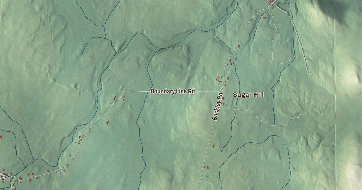 Map of Bridgewater, Maine in 2026
