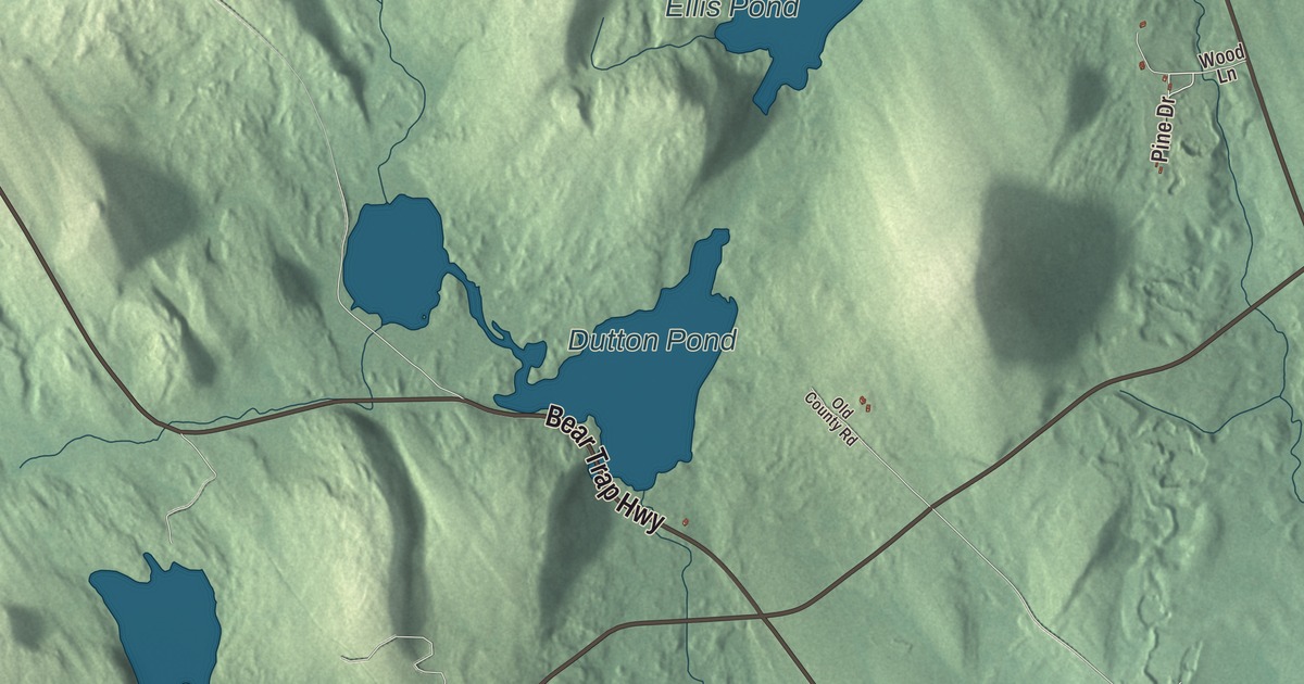 Map of Brooks, Maine in 2026
