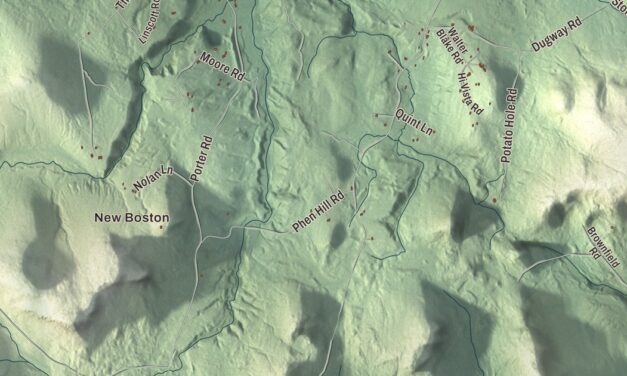 Map of Brownfield, Maine in 2026