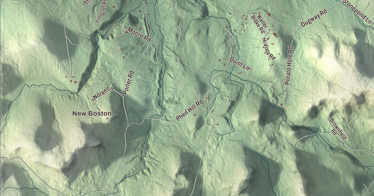 Map of Brownfield, Maine in 2026