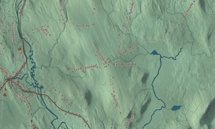 Map of Buckfield, Maine in 2026