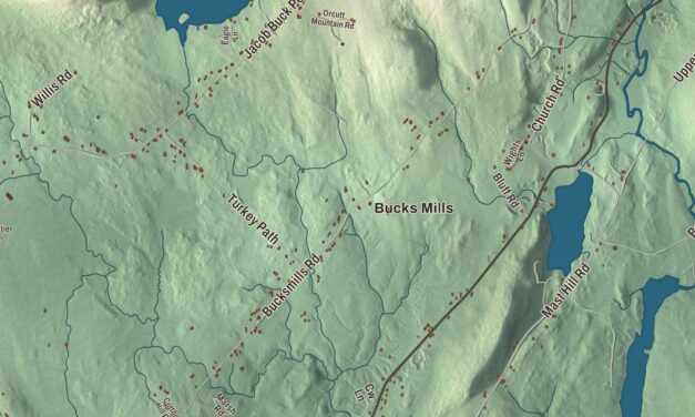 Map of Bucksport, Maine in 2026