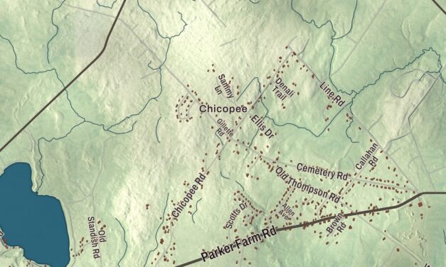 Map of Buxton, Maine in 2026