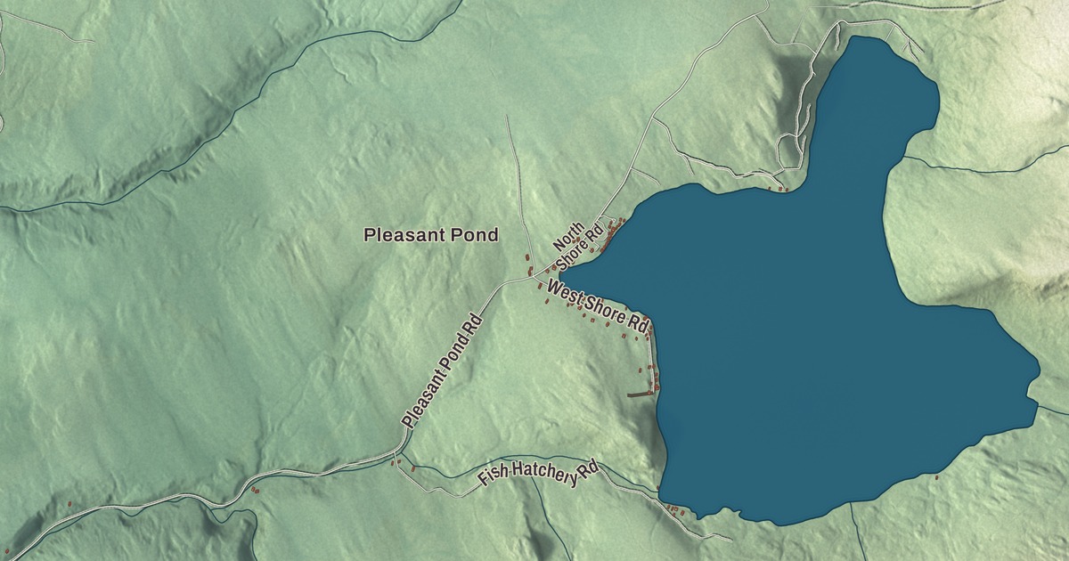 Map of Caratunk, Maine in 2026