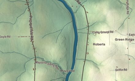 Map of Caribou, Maine in 2026