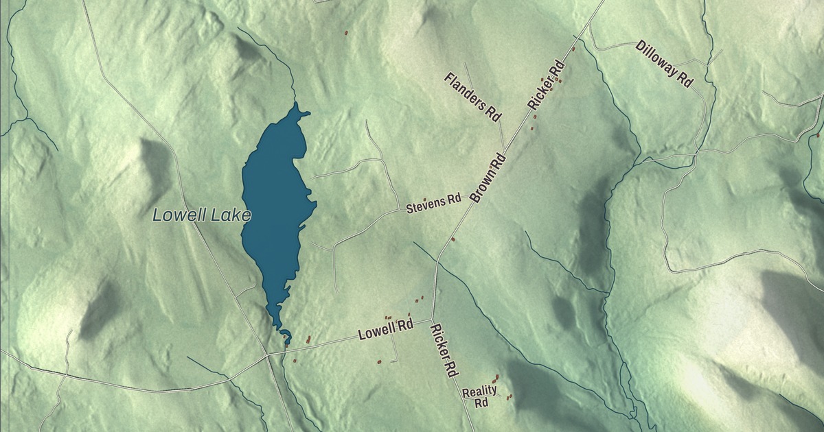 Map of Carroll, Maine in 2026