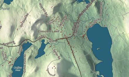 Map of Casco, Maine in 2026